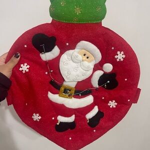 Festive Santa Christmas Stocking